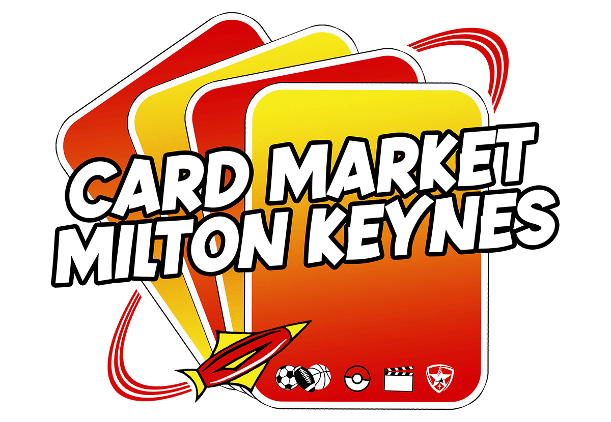 Milton Keynes card market logo with icons